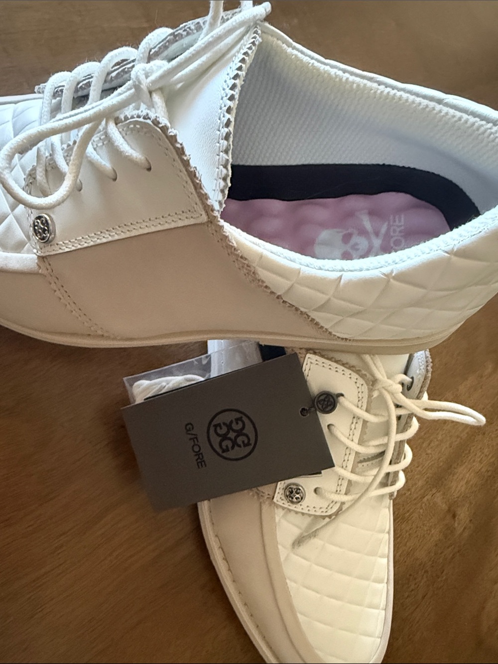 NWT ⛳️ G/FORE Women's Quilted Gallivanter Golf Shoes 9.5N